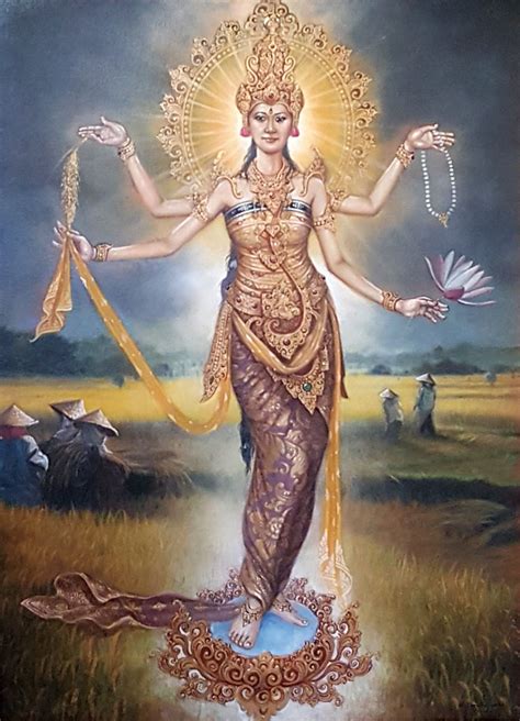 Dewi Sri - A Javanese Goddess Who Teaches Us About Abundance and Respect for Nature!