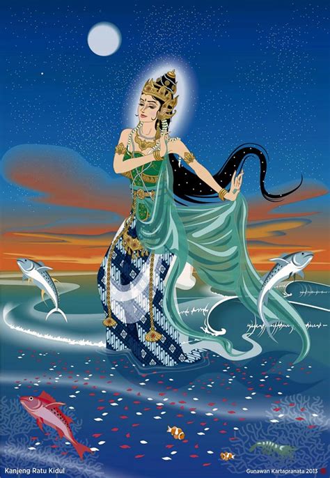 Ratu Kidul, a Powerful Javanese Queen Who Rules Beneath the Waves?