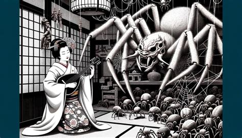 The Tale of Jorōgumo! A Story of Arachnid Allure and Unexpected Transformation